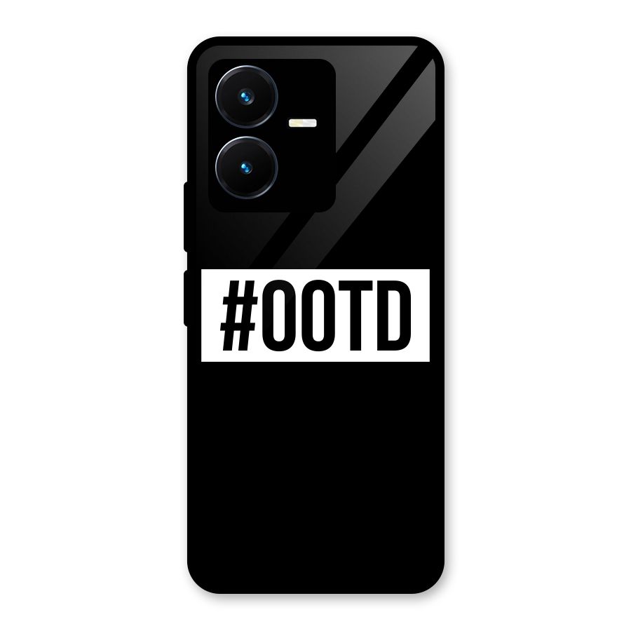 OOTD Glass Back Case for Vivo Y22s
