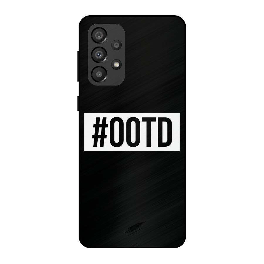 OOTD Metal Back Case for Galaxy A33 5G