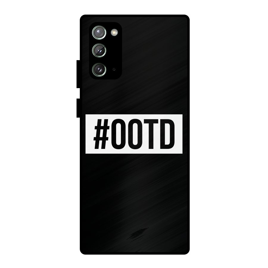 OOTD Metal Back Case for Galaxy Note 20