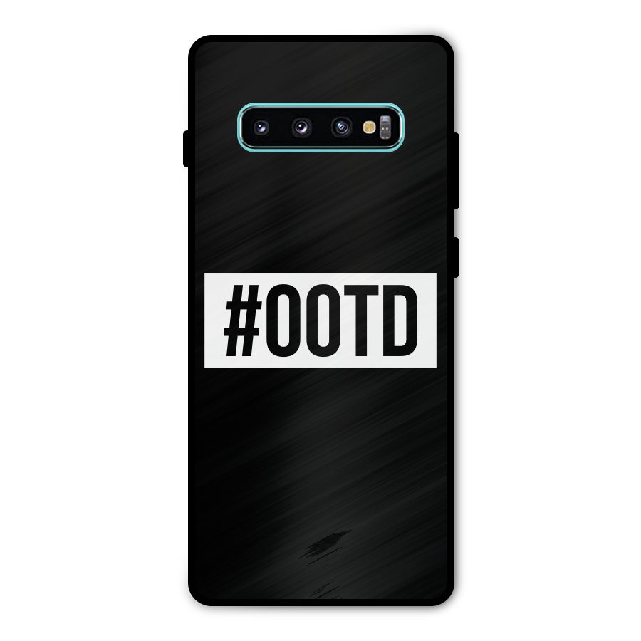OOTD Metal Back Case for Galaxy S10 Plus