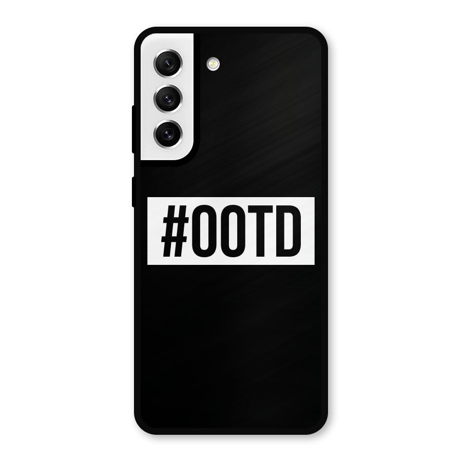 OOTD Metal Back Case for Galaxy S21 FE 5G