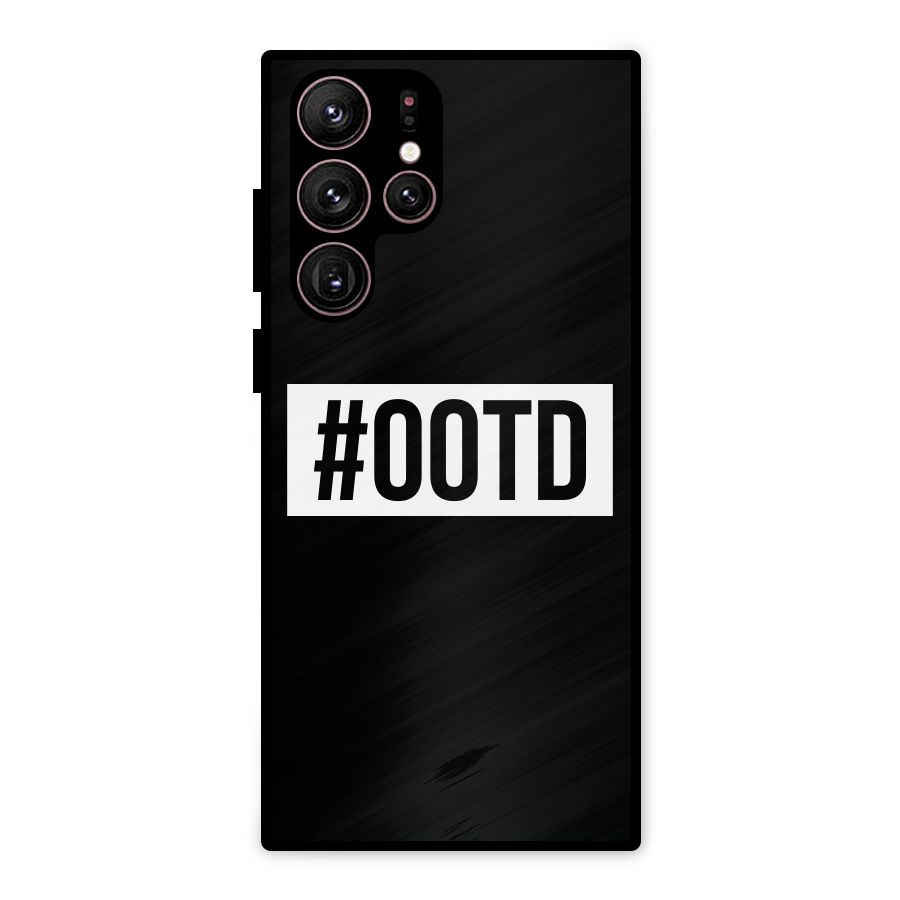 OOTD Metal Back Case for Galaxy S22 Ultra 5G