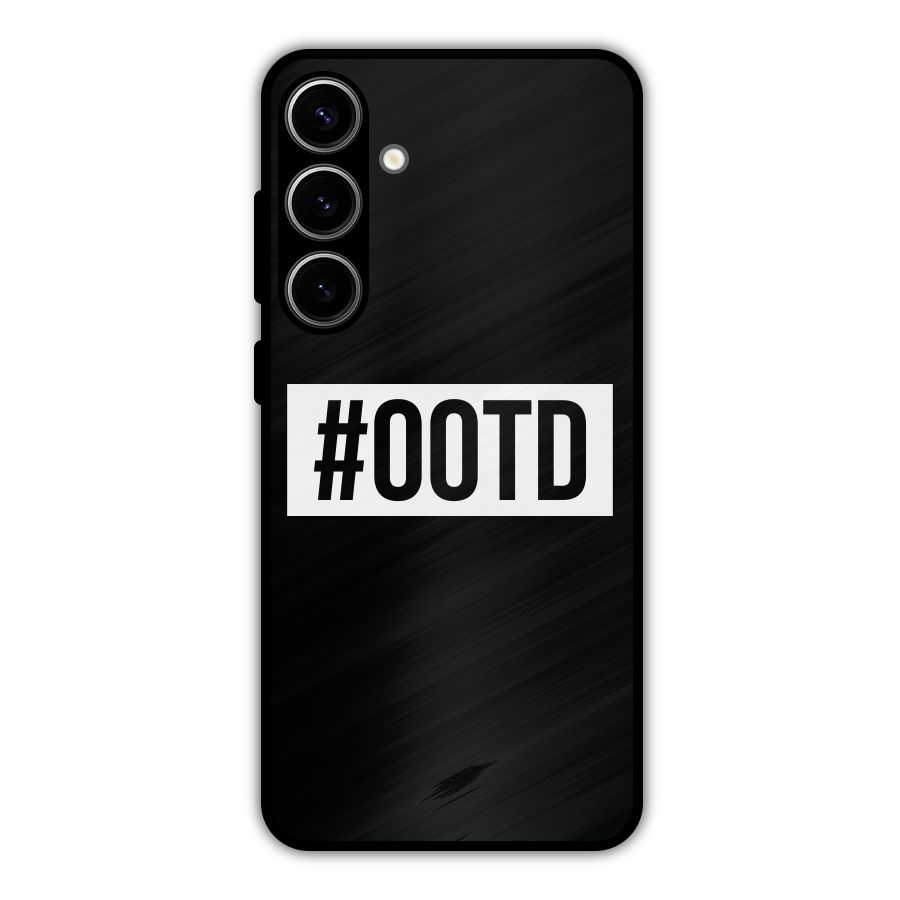 OOTD Metal Back Case for Galaxy S24 Plus