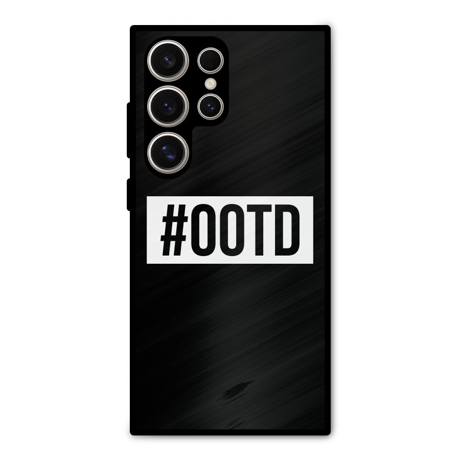 OOTD Metal Back Case for Galaxy S24 Ultra