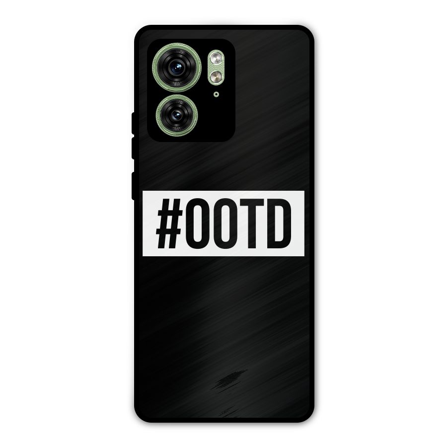 OOTD Metal Back Case for Motorola Edge 40 5G