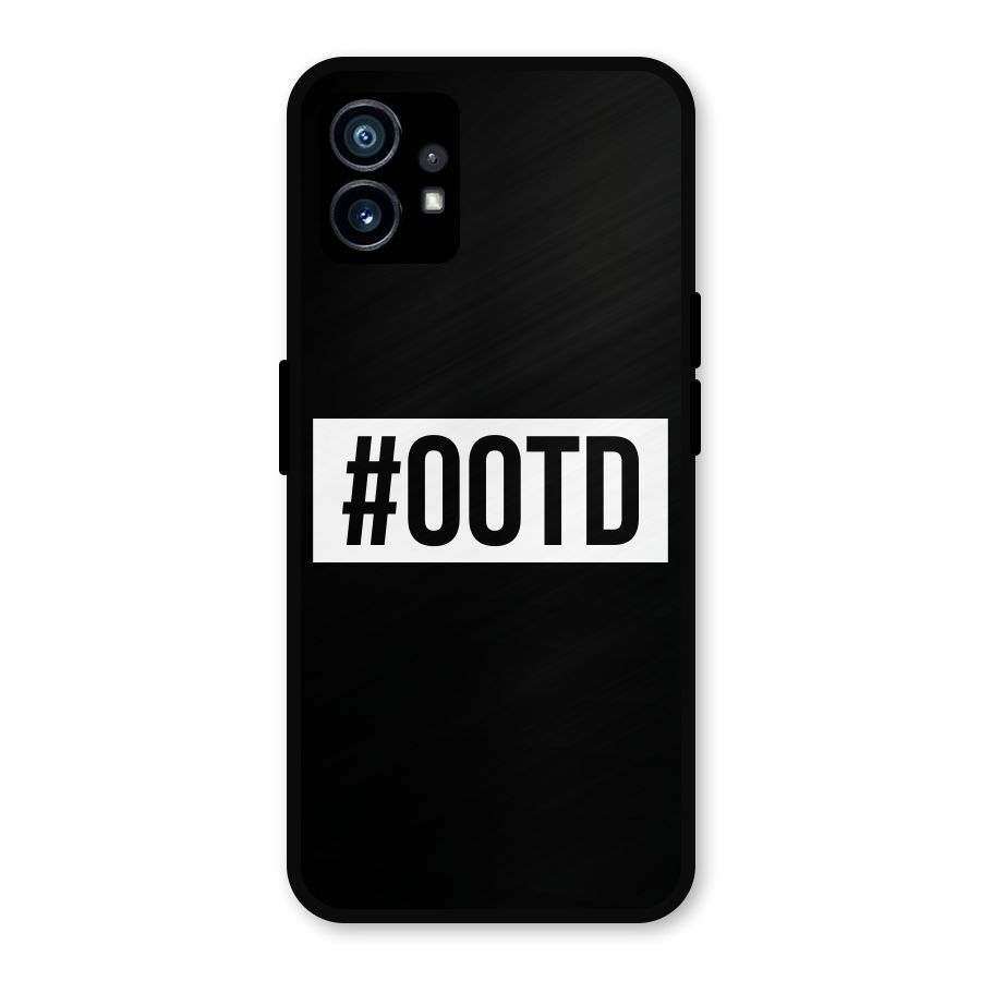 OOTD Metal Back Case for Nothing Phone 1
