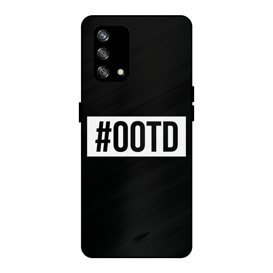 OOTD Metal Back Case for Oppo F19s