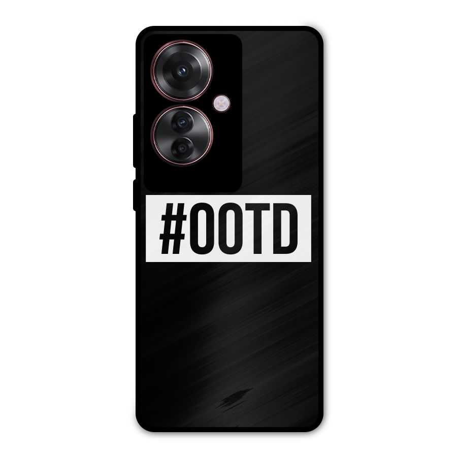 OOTD Metal Back Case for Oppo F25 Pro