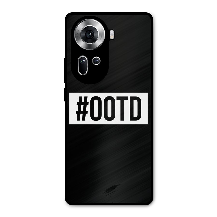 OOTD Metal Back Case for Oppo Reno11 5G
