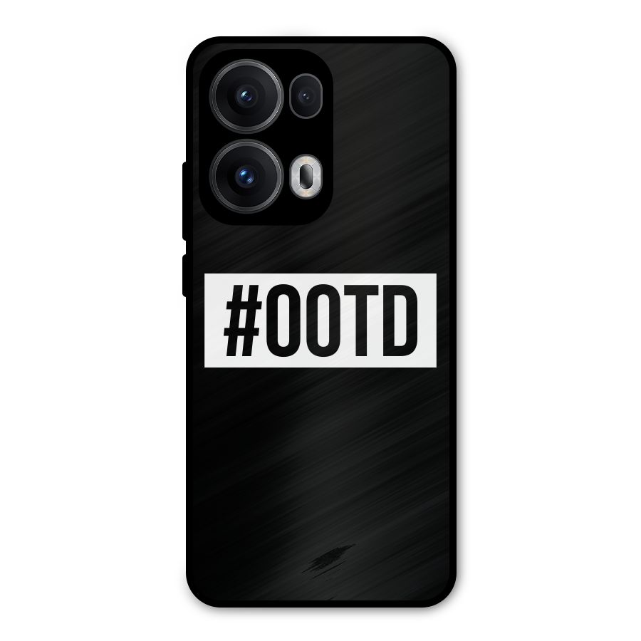 OOTD Metal Back Case for Oppo Reno13 Pro