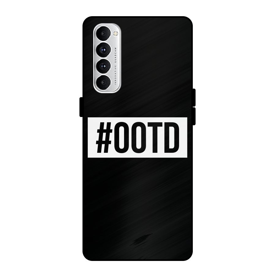 OOTD Metal Back Case for Oppo Reno4 Pro