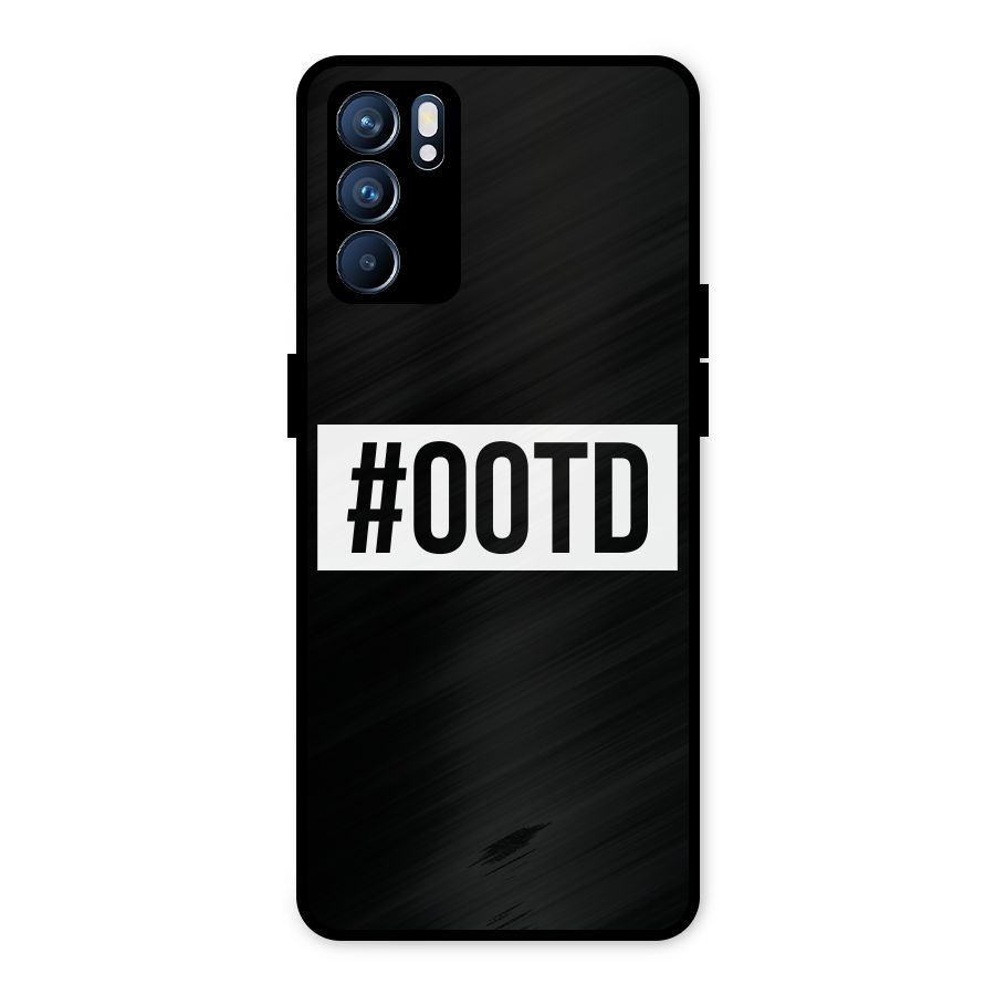OOTD Metal Back Case for Oppo Reno6 5G