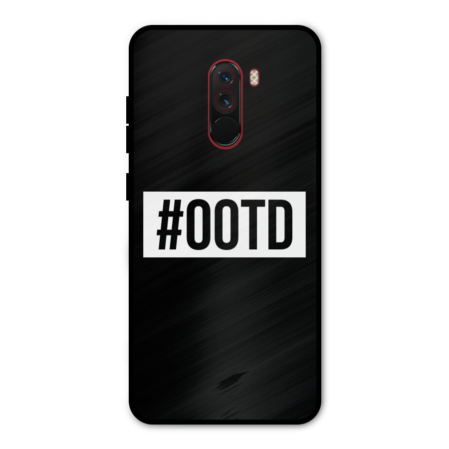 OOTD Metal Back Case for Poco F1
