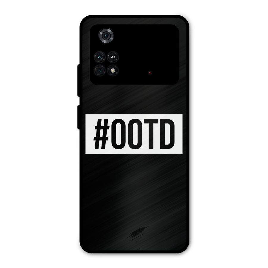OOTD Metal Back Case for Poco M4 Pro 4G