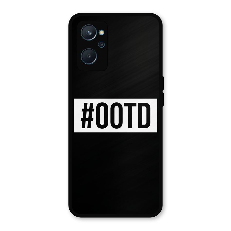 OOTD Metal Back Case for Realme 9i