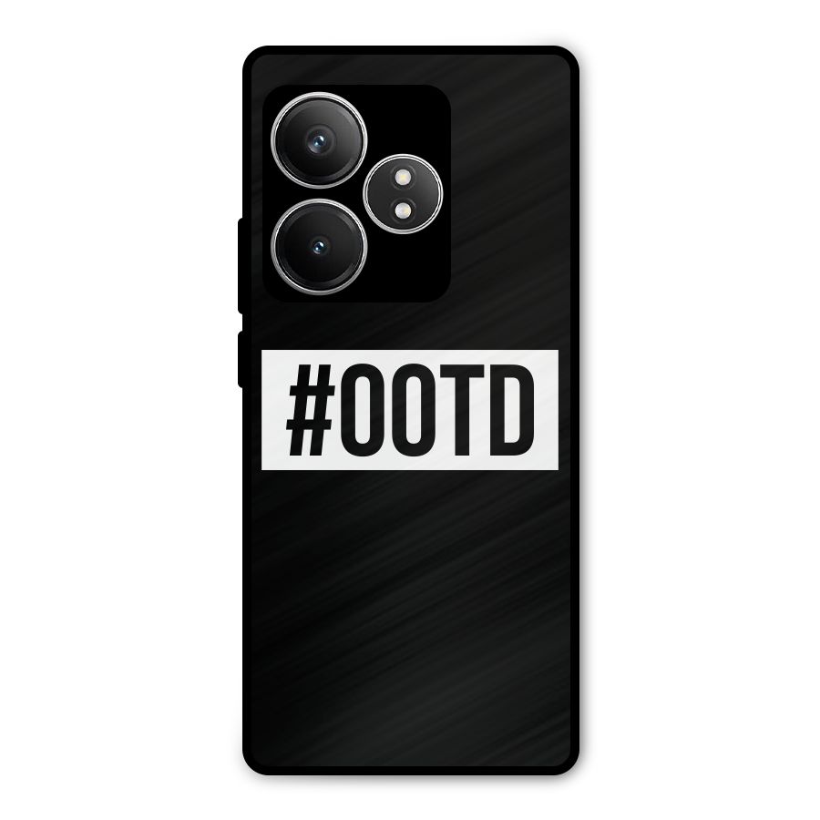 OOTD Metal Back Case for Realme GT 6T