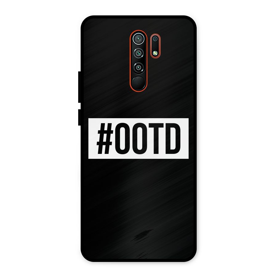 OOTD Metal Back Case for Redmi 9 Prime