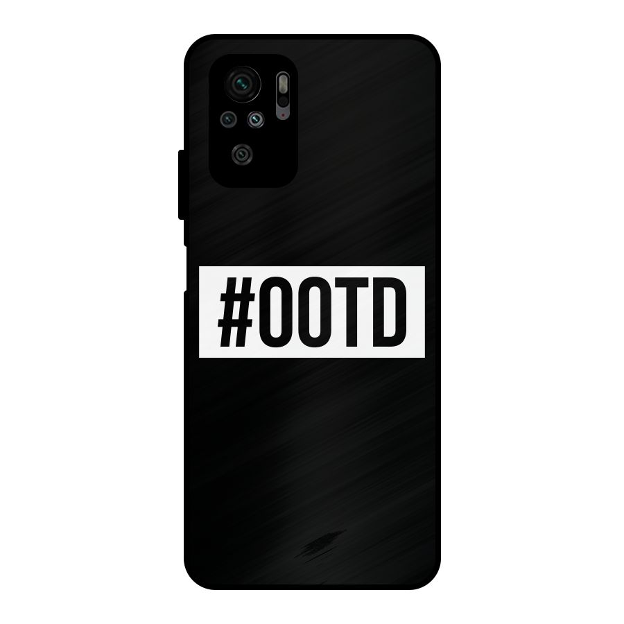 OOTD Metal Back Case for Redmi Note 10S