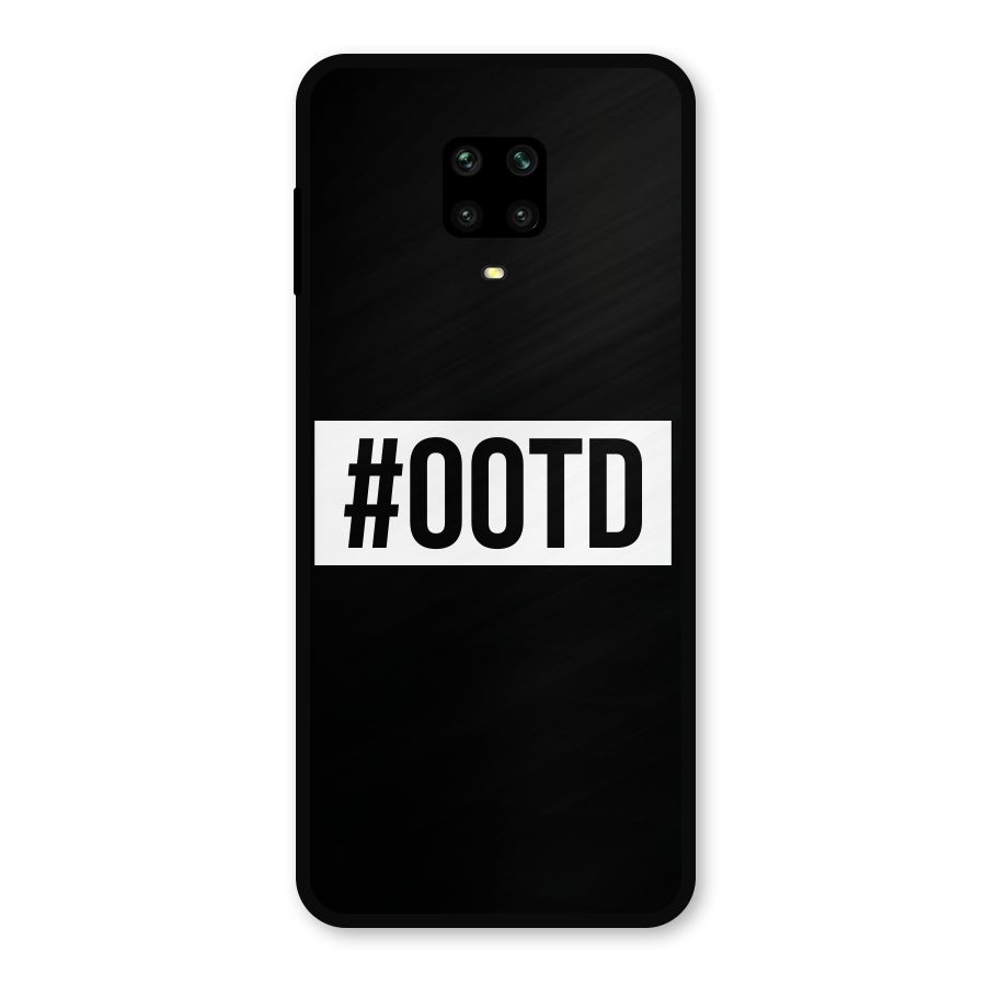 OOTD Metal Back Case for Redmi Note 10 Lite