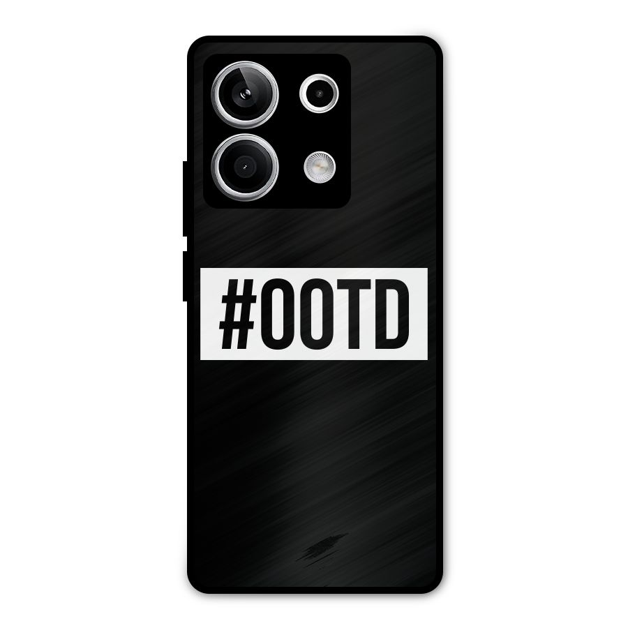 OOTD Metal Back Case for Redmi Note 13 5G