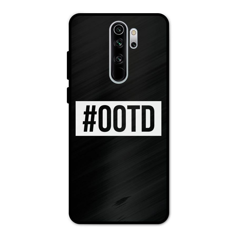 OOTD Metal Back Case for Redmi Note 8 Pro