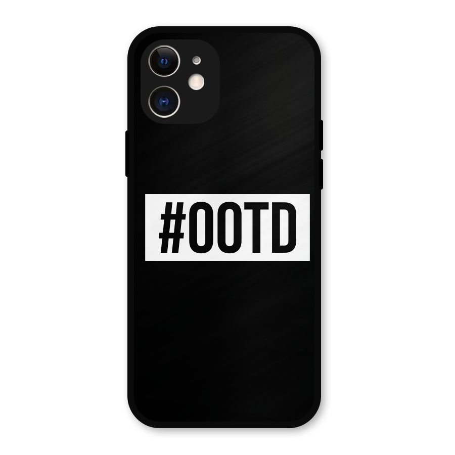 OOTD Metal Back Case for iPhone 12