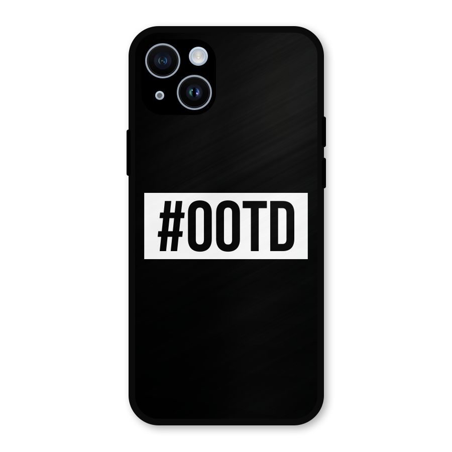OOTD Metal Back Case for iPhone 14