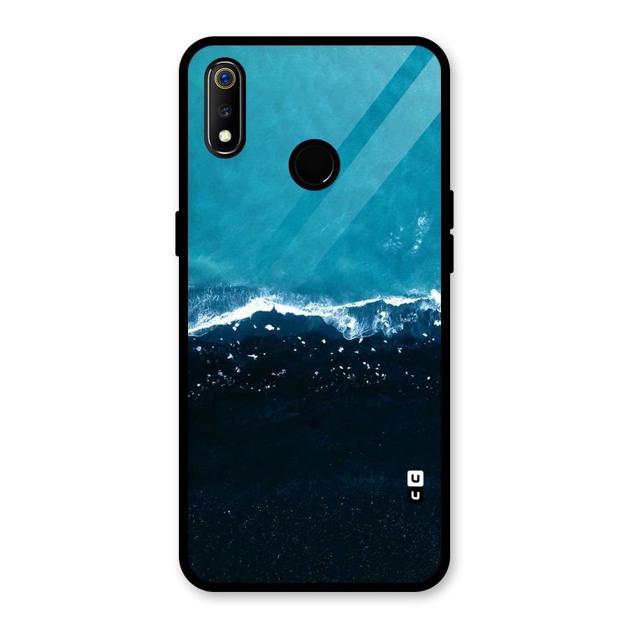 Ocean Blues Glass Back Case for Realme 3
