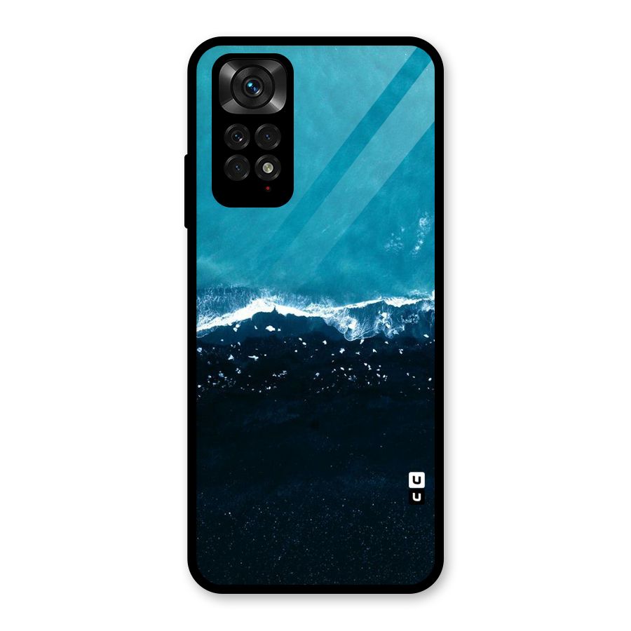 Ocean Blues Glass Back Case for Redmi Note 11S