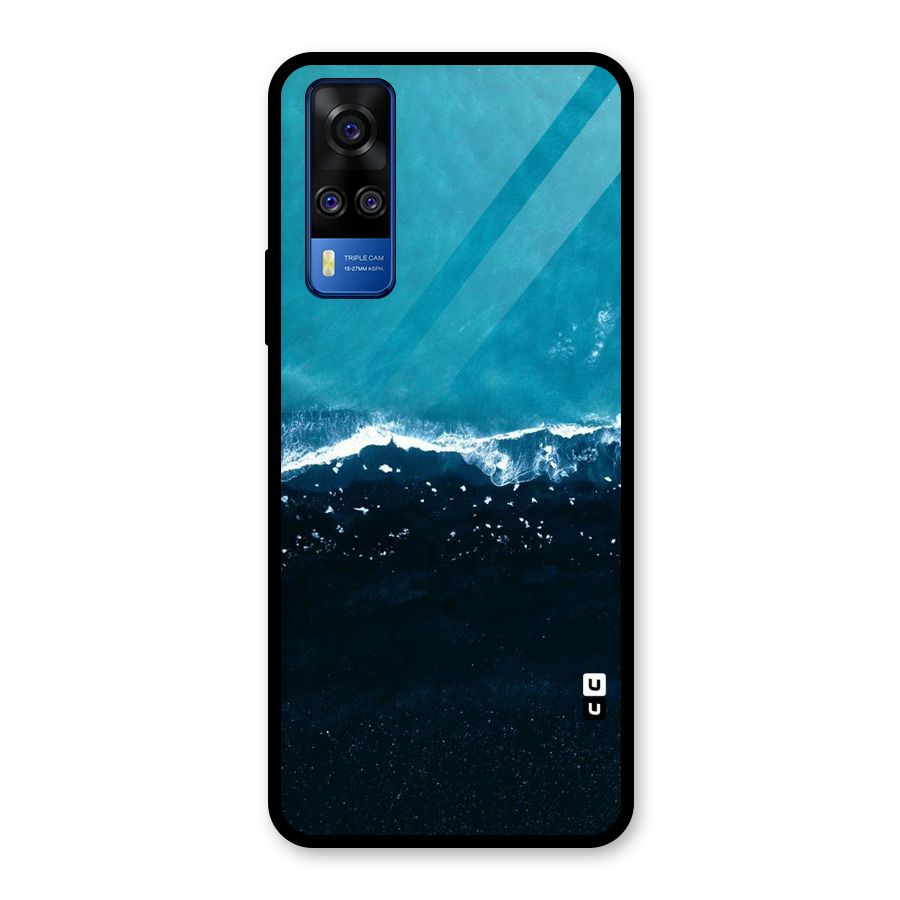 Ocean Blues Glass Back Case for Vivo Y31