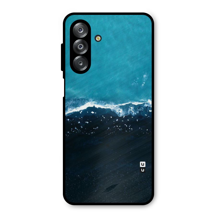 Ocean Blues Metal Back Case for Galaxy A26