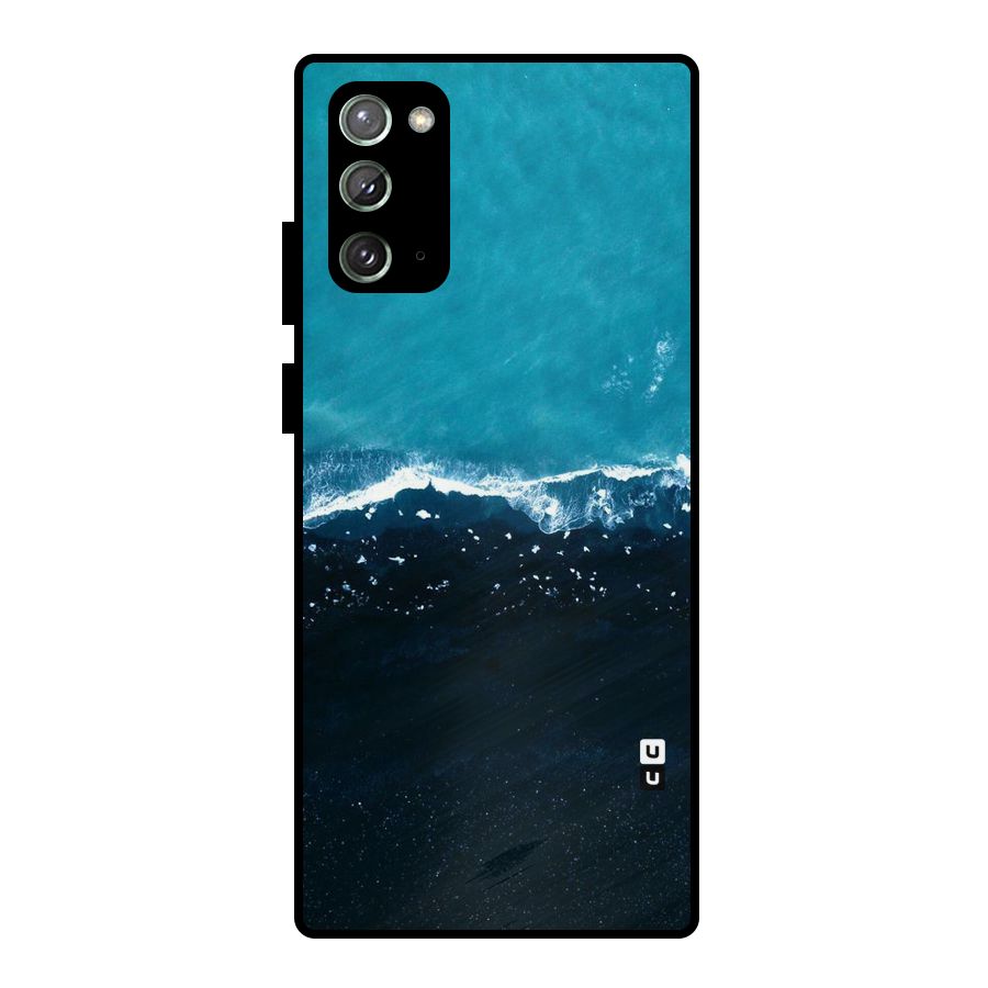 Ocean Blues Metal Back Case for Galaxy Note 20