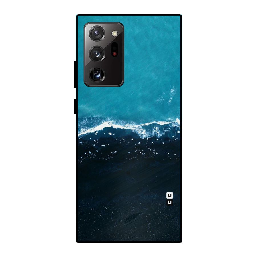 Ocean Blues Metal Back Case for Galaxy Note 20 Ultra