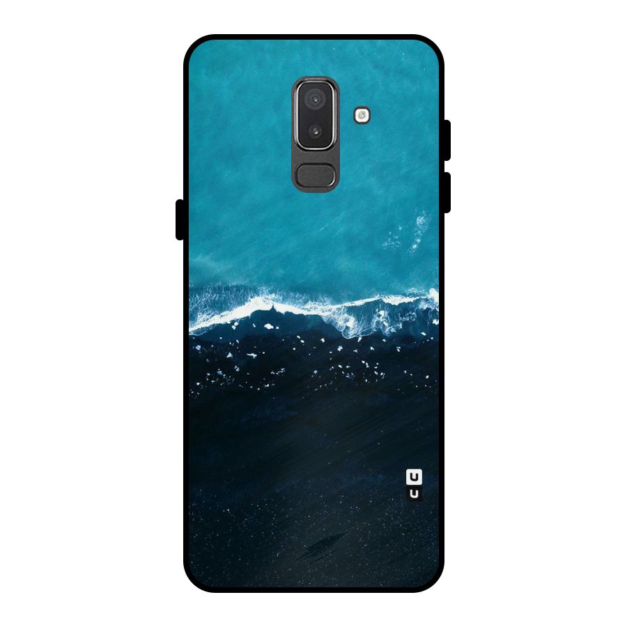 Ocean Blues Metal Back Case for Galaxy On8 (2018)