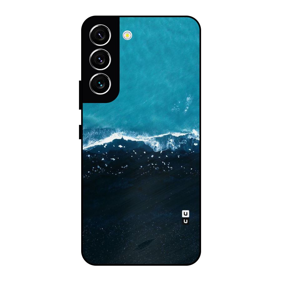 Ocean Blues Metal Back Case for Galaxy S22 5G