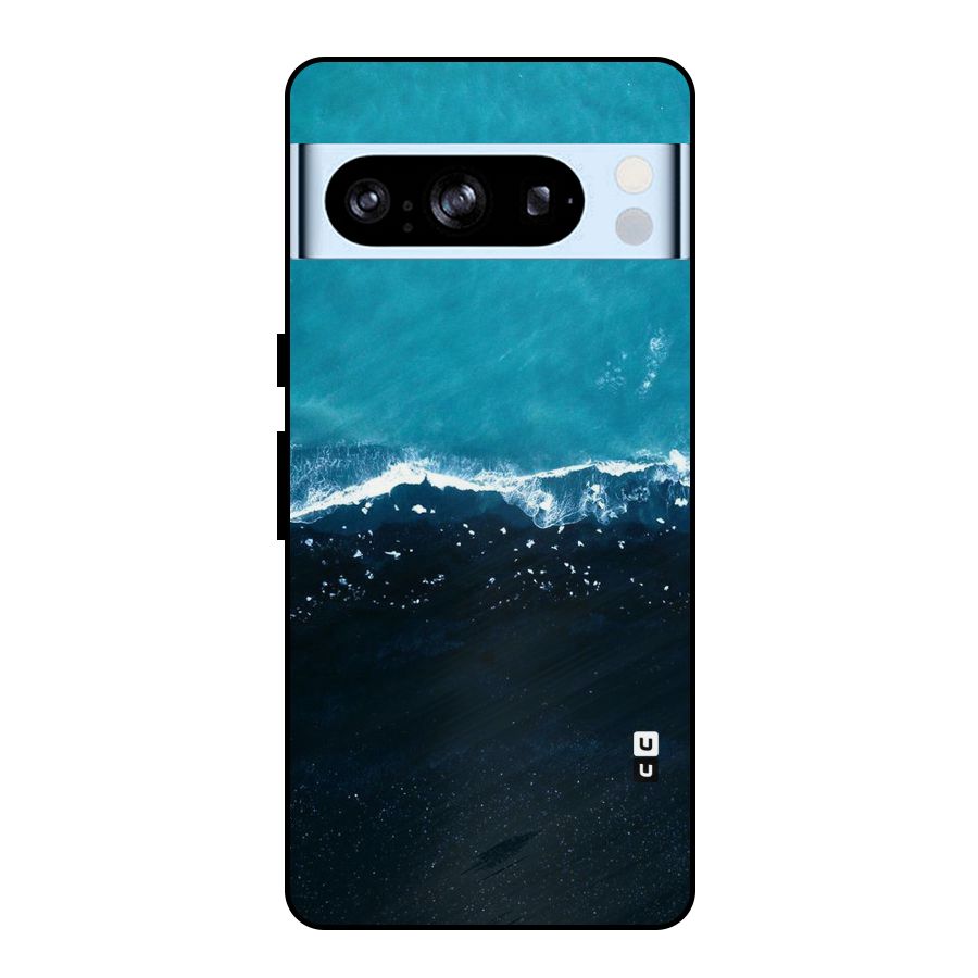 Ocean Blues Metal Back Case for Google Pixel 8 Pro