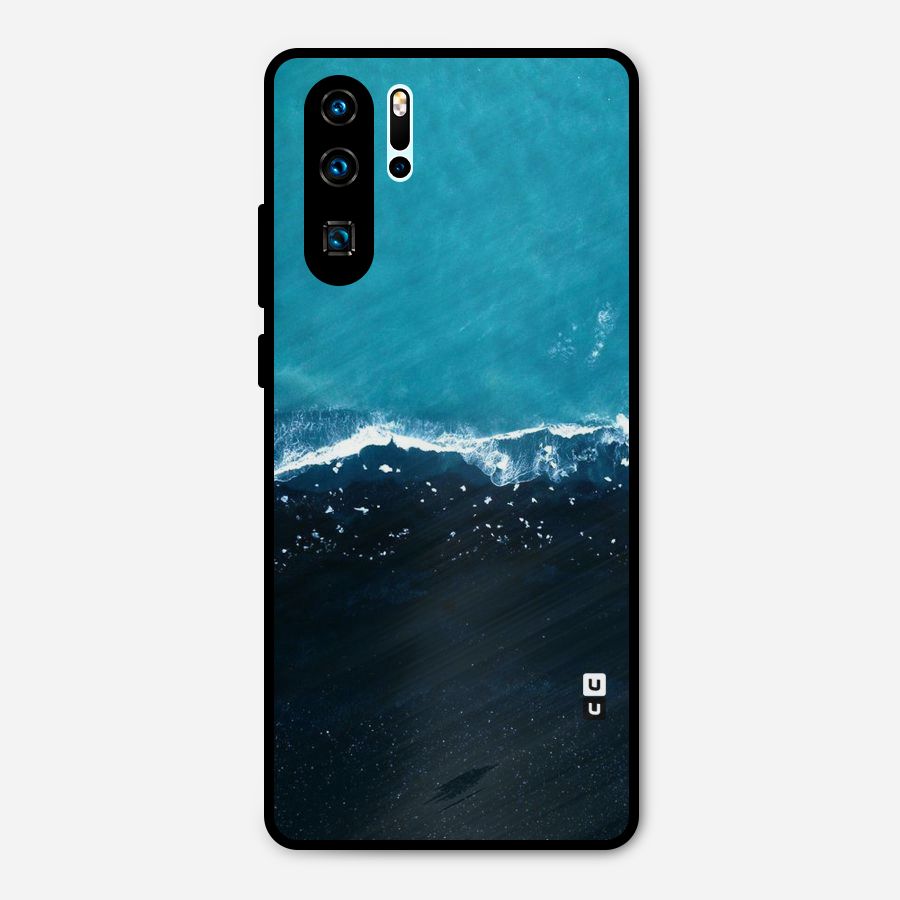 Ocean Blues Metal Back Case for Huawei P30 Pro