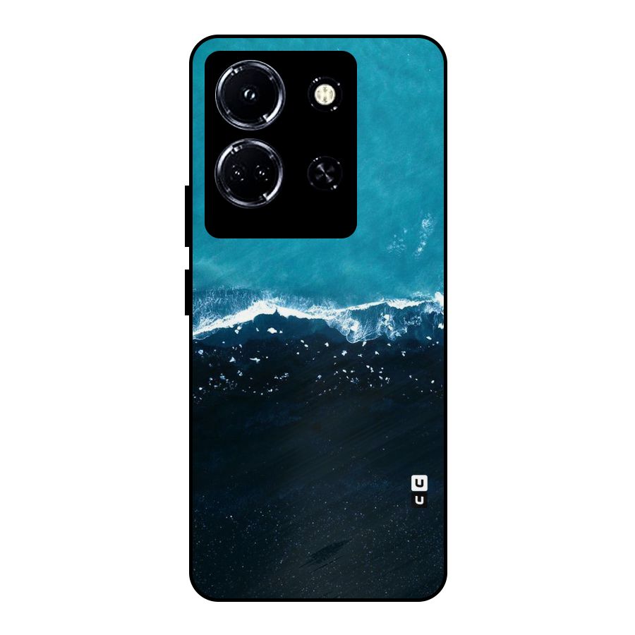 Ocean Blues Metal Back Case for Infinix Note 30 5G