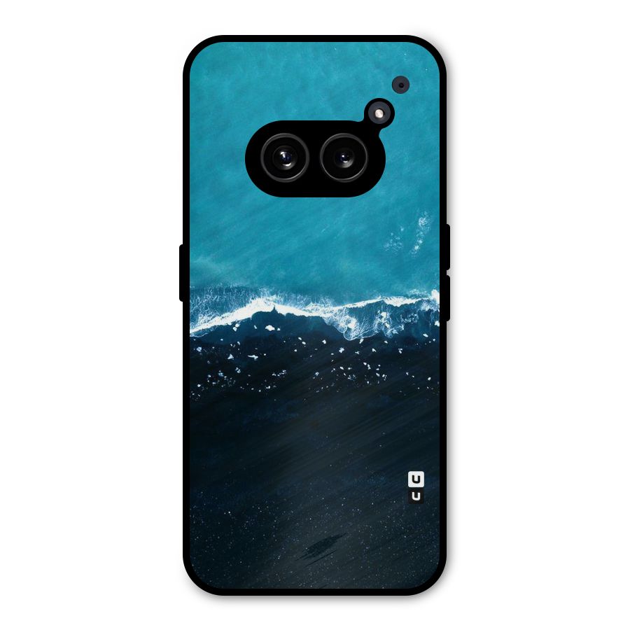 Ocean Blues Metal Back Case for Nothing Phone 2a Plus