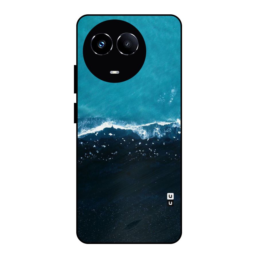 Ocean Blues Metal Back Case for Realme 11 5G