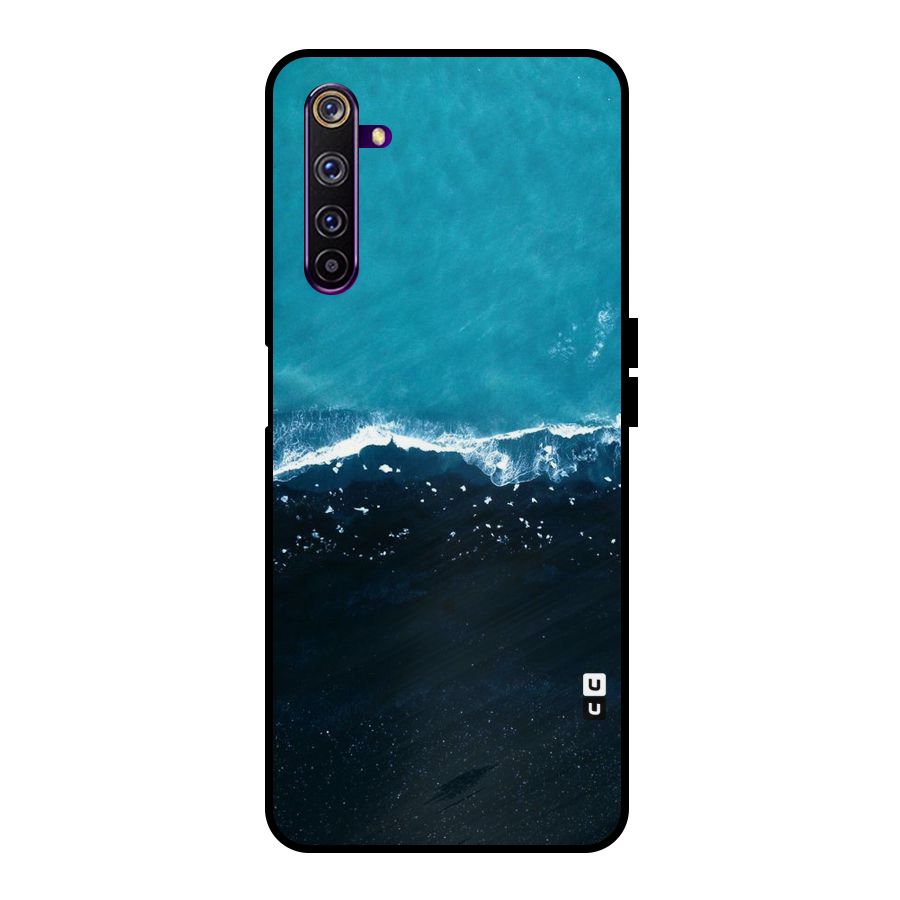 Ocean Blues Metal Back Case for Realme 6 Pro