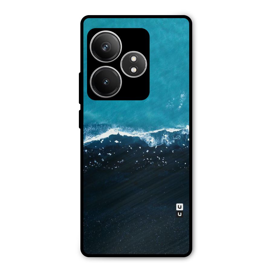 Ocean Blues Metal Back Case for Realme GT 6T