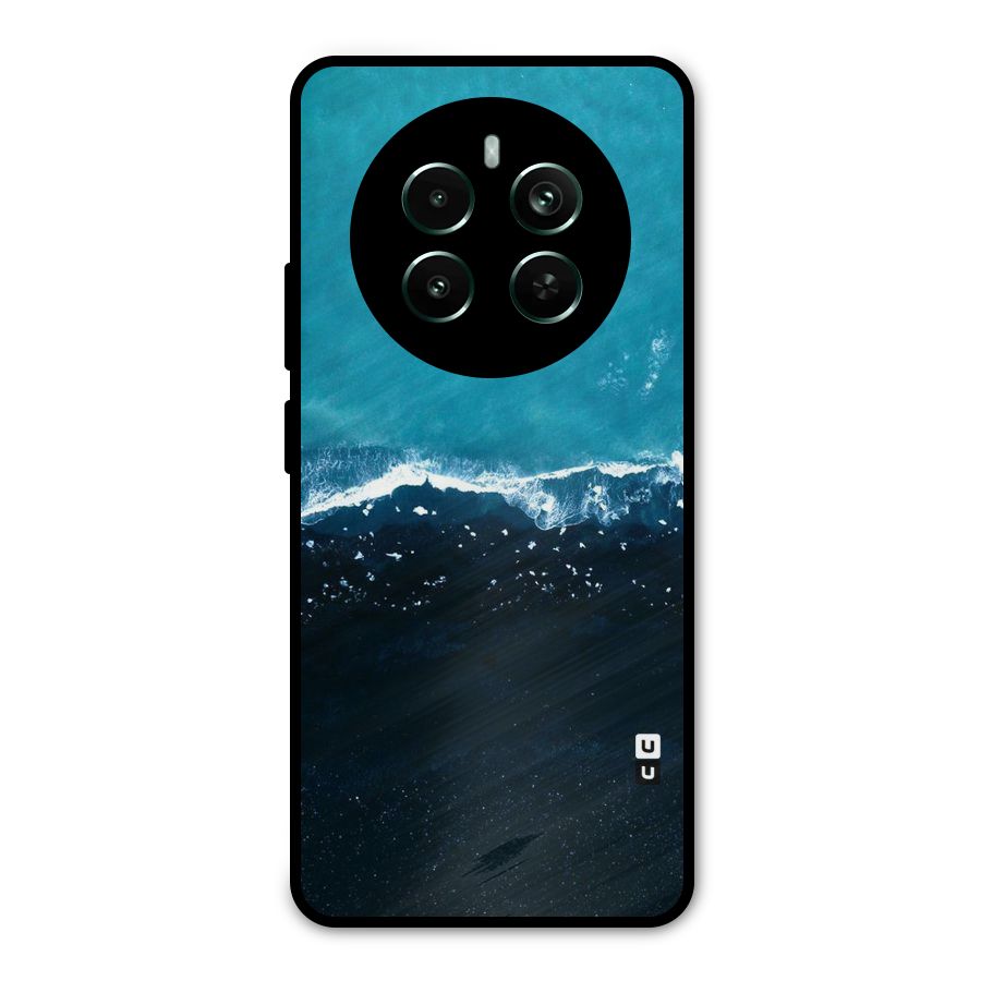 Ocean Blues Metal Back Case for Realme Narzo 70 Pro