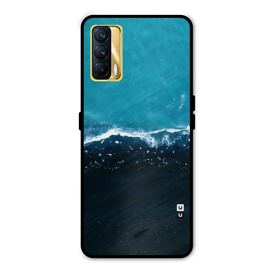 Ocean Blues Metal Back Case for Realme X7