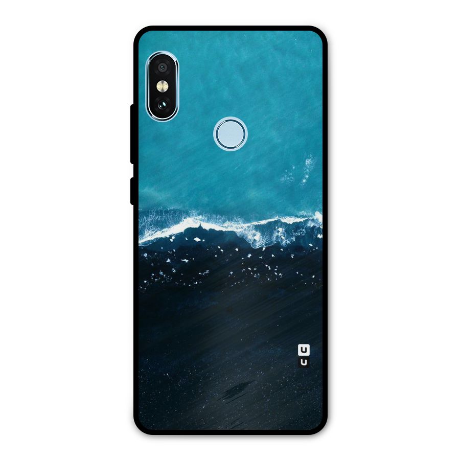 Ocean Blues Metal Back Case for Redmi Note 5 Pro