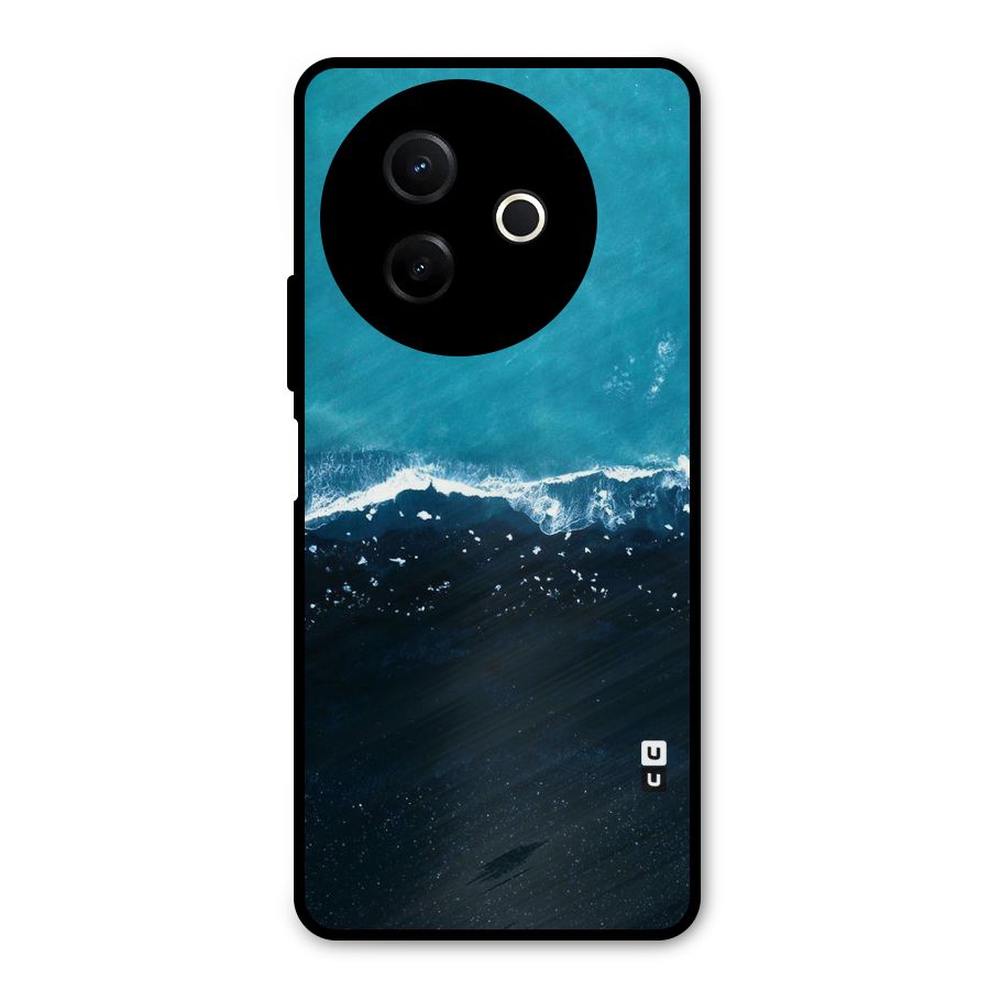 Ocean Blues Metal Back Case for Vivo Y39