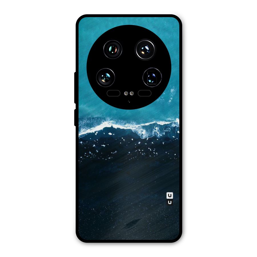 Ocean Blues Metal Back Case for Xiaomi 14 Ultra