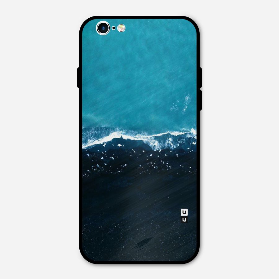 Ocean Blues Metal Back Case for iPhone 6 6s