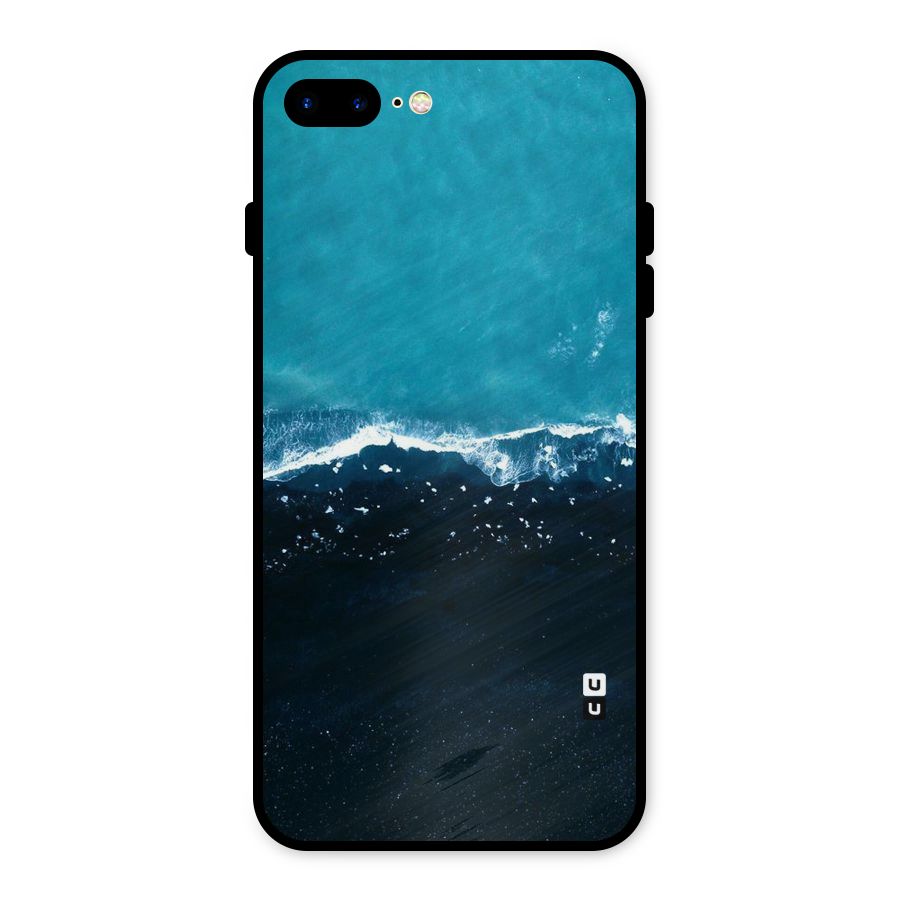 Ocean Blues Metal Back Case for iPhone 7 Plus