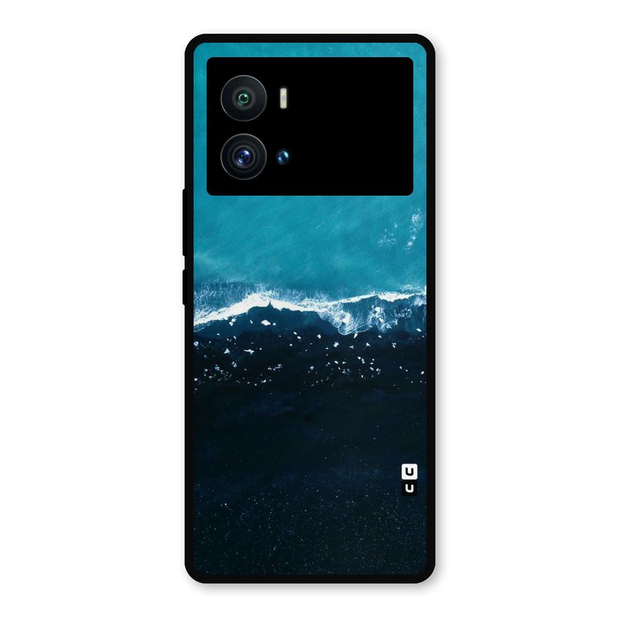 Ocean Blues Metal Back Case for iQOO 9 Pro